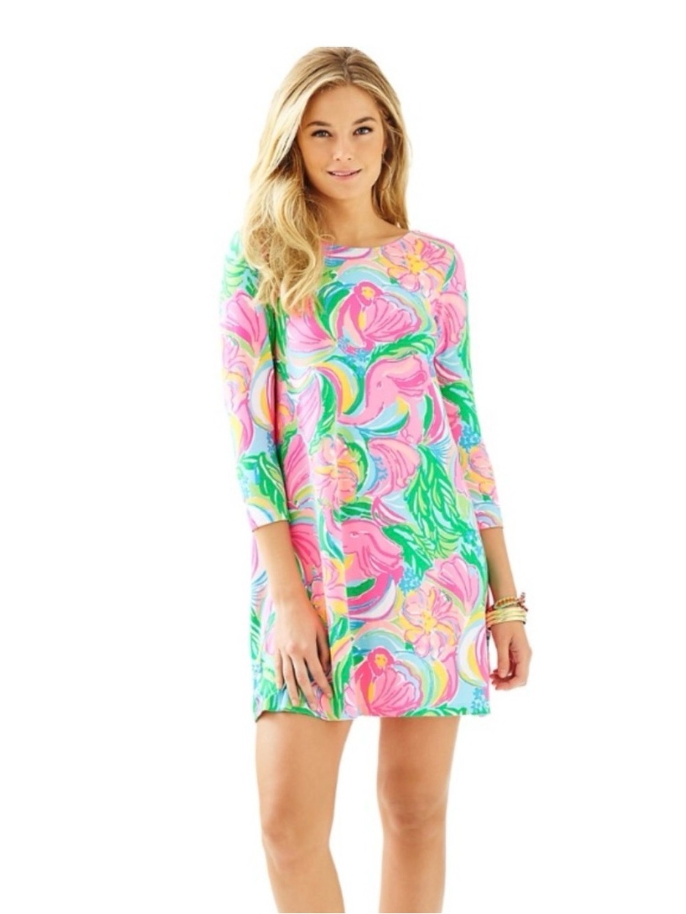 Lilly Pulitzer Ophelia Swing Dress in Multi So A Peeling medium NWOT
